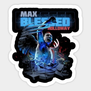 Max Blessed Holloway UFC Champion Blessed Era Sticker